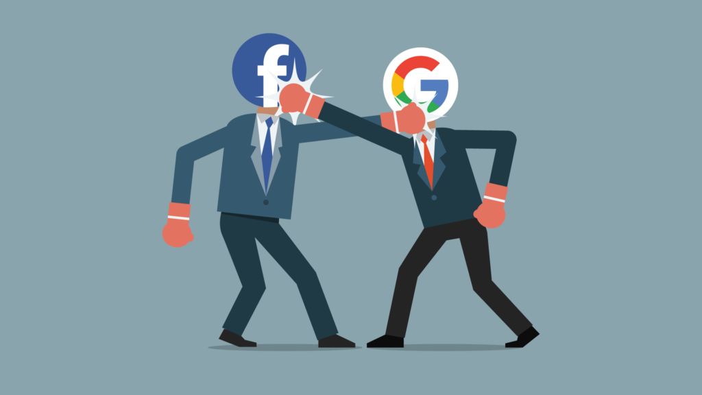 best marketing media: google vs. facebook